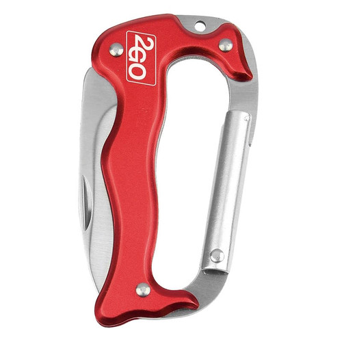 Carabiner Knife- 1.75" Stainless Steel Blade