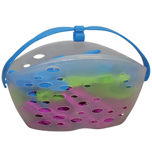 Clothespins- Plastic- 36 Heavy Duty- With Basket