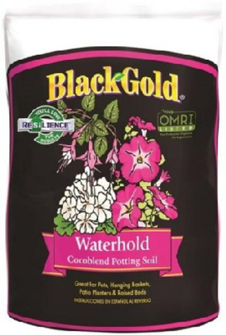 Black Gold- Waterhold Cocoblend Potting Soil 8 Qt