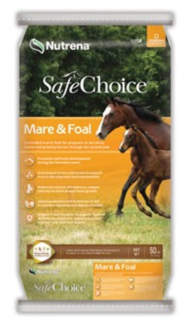 SafeChoice Mare & Foal Horse Feed- 50 Lb