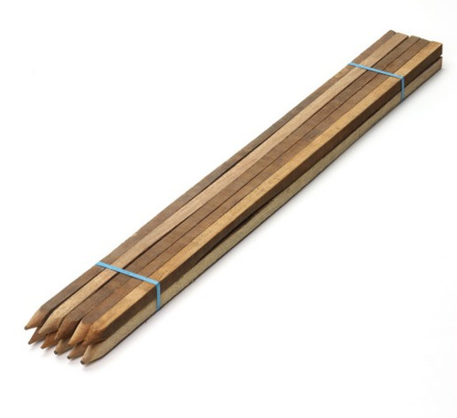 Grade Wood Stake- 72"' x 1" x 1"- Hard Wood