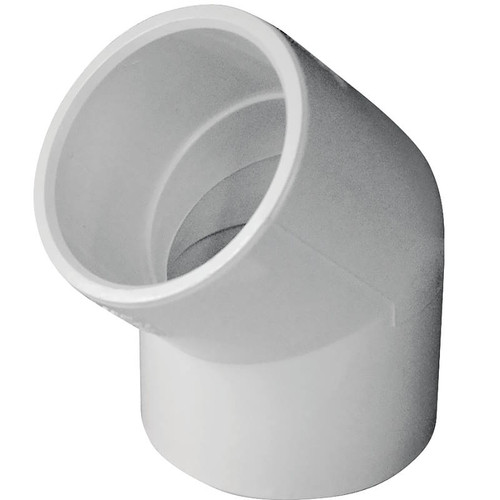 SCH 40- 1-1/2"- Elbow- 45 Deg- Slip
