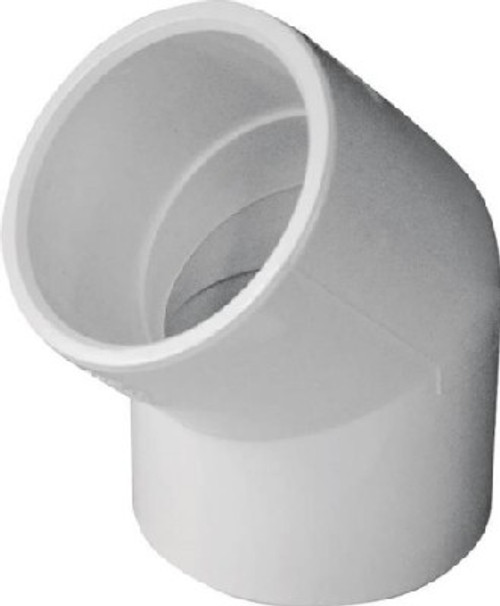 SCH 40- 1-1/2"- Elbow- 45 Deg- Slip