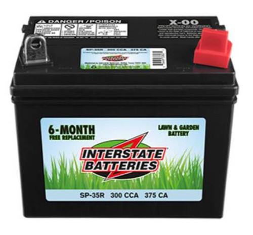 Interstate- Tractor Battery- 12 V- 300 CCA- Reverse