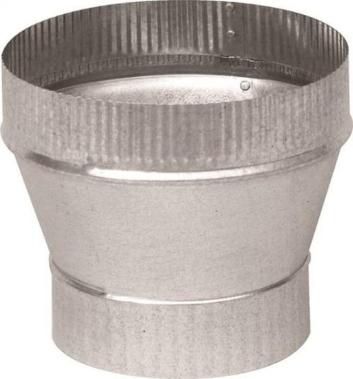 Stove Pipe- Galvanized- Increaser- 5" x 6"- 24 Ga