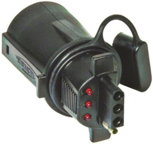 Trailer Adapter with LED- 4 Wire- Plastic