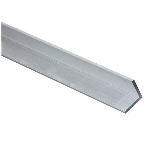 Aluminum Angle- 1" x 1/8" x 48"- Mill Finish