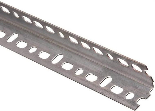 Steel- Angle With Slots- 1-1/4" x 48"- 18 Ga