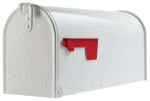 Mailbox- Rural- White