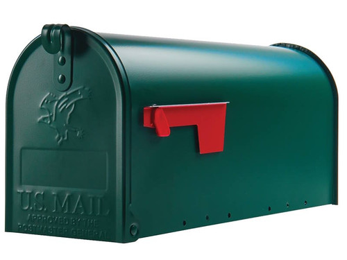 Mailbox- Rural- Green