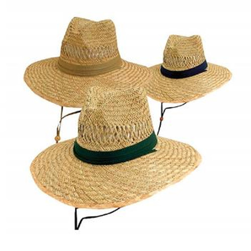 Straw Hat- Safari- Large- Big Rim & Adjustable Chin Cord
