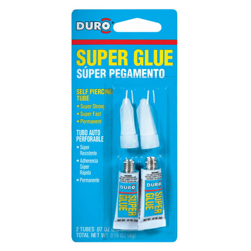 Super Glue 2 Pac- 2 Grams Per Tube- 2 Pack
