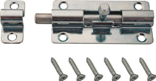 Barrel Bolt- 6"- Stainless Steel