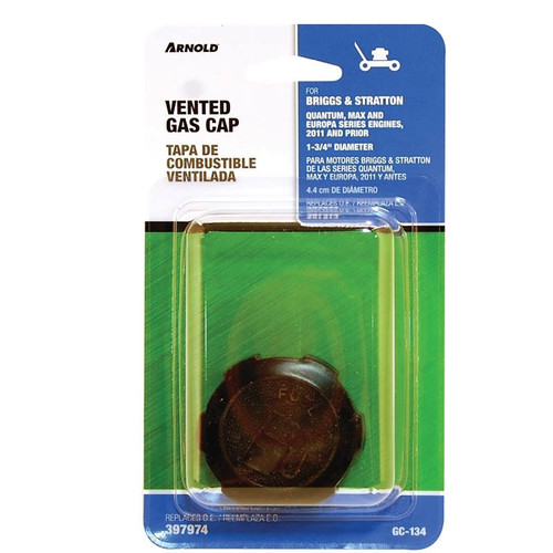 Briggs & Stratton- Vented Gas Cap- 1-3/4" Diameter