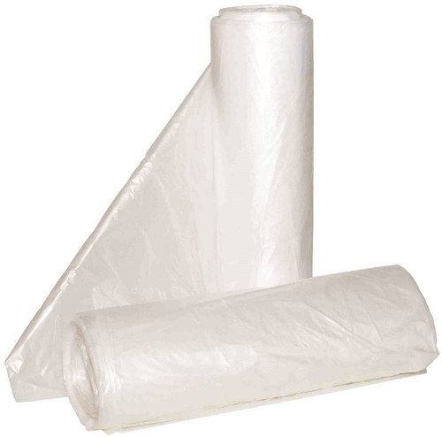 Trash Bag- 55 Gallon- 1 mil- Clear- 200 Pack