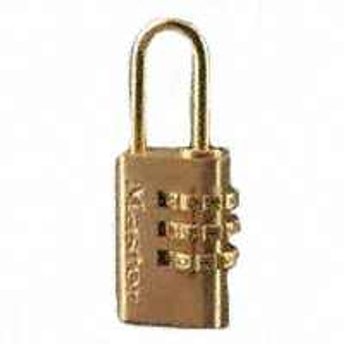 Master Lock-  630 D- Solid Brass Combination Lock