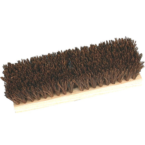 Deck Scrub Brush- 10" x 2 5/8"- Palmyra Fibers