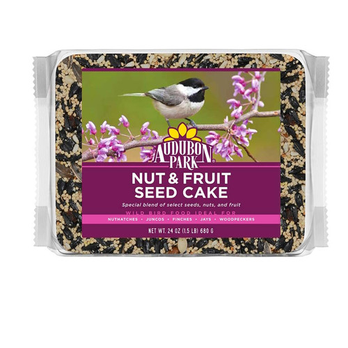 Audubon Park- Nut & Fruit Seed Cake- 24 Oz