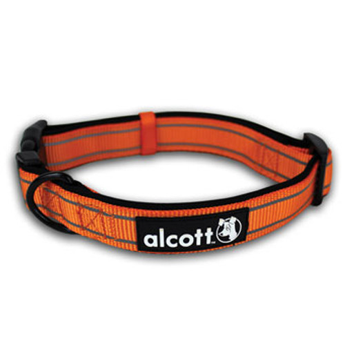 Dog Collar- Neon Orange- Large- 18" - 26"