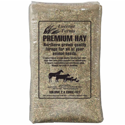 Lucerne Premium Hay, 2.4 CuFt Bale
