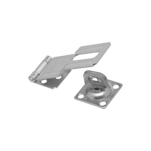 Hasp- 4-1/2"- With Swivel- Steel- Zinc Plated