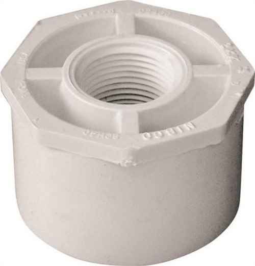 SCH 40- Slip x Threaded Bushing- 2" x 3/4"