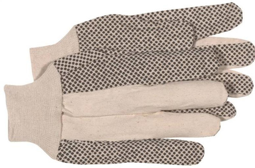 Gloves- Canvas With Dots Large