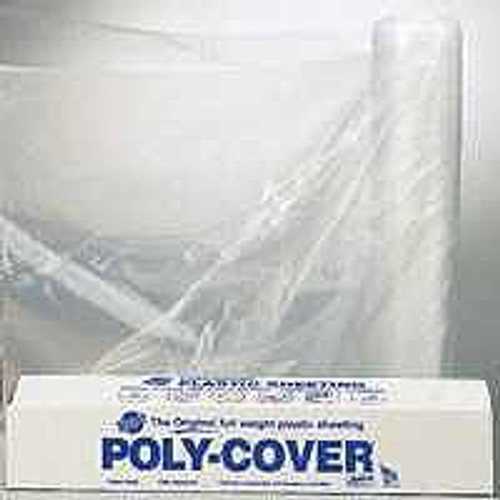 Plastic Sheeting- 4 Mil- 40' x 100'- Clear