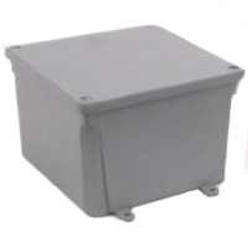 Junction Box- 6" x 6" x 4"- PVC