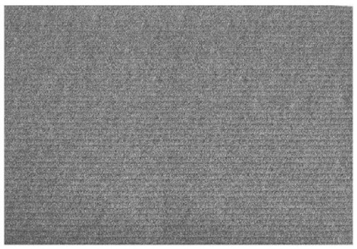 Door Mat- 24" x 36"- Charcoal- Rubber Backed