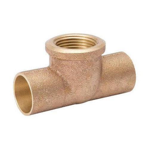 Copper Fittings- 3/4"- CXC- FIP- Tee