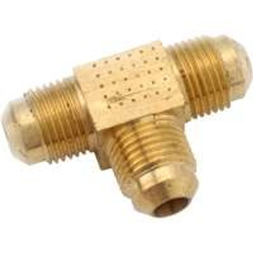 Flare Fittings- 1/2"- Tee- Brass