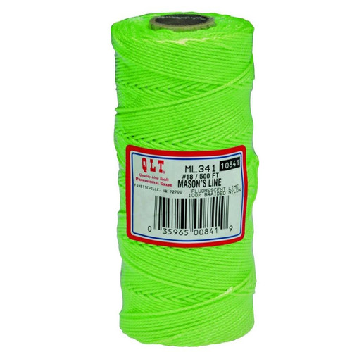 Marshalltown- ML341- Mason Line- #18 x 500' Fluorescent Green