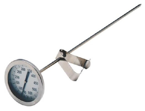 Turkey Frier Thermometer 12" With Clip