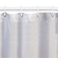 Shower Curtain- Frosted- 70" x 72"- With Hooks