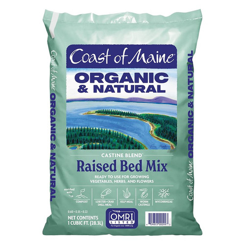 Coast Of Maine- Raised Bed Mix- 1 CuFt