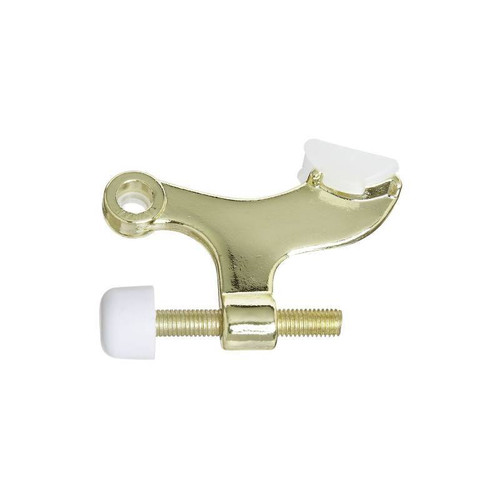 Hinge Pin Door Stop- Brass Plated