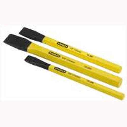 Stanley Tools- Cold Chisel Set- 3/8" - 5/8" - 1/2"