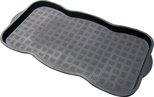 Boot Tray- Plastic- 15" x 30"- Black