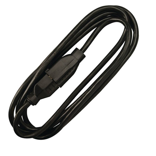Electrical Extension Cord- 16/3-   8'- 13 Amp- 125 VAC- Black