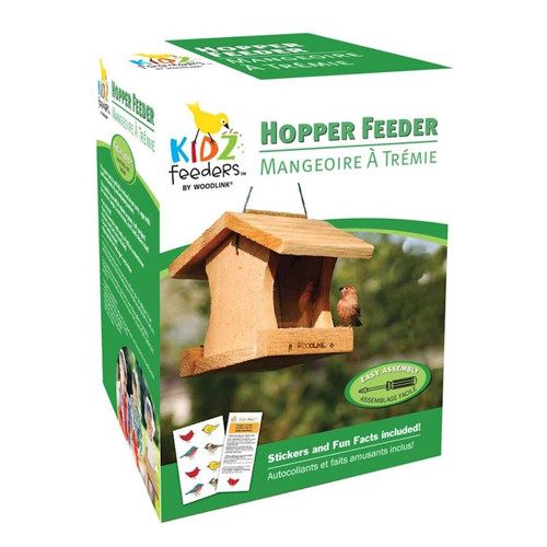 Bird Feeder- Hopper Feeder Kit- Easy Assembly