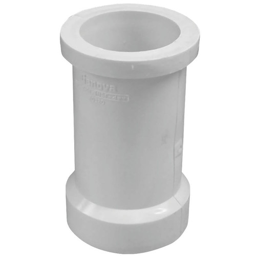 PVC DWV- 2"- Hub Adapter- x 1-1/2"