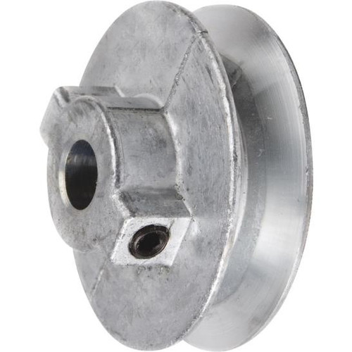 V Pulley- 2 1/2" x 1/2" Bore- Single Groove