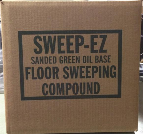 Sweeping Compound- Sanded Oil Base- 50 Lb Box