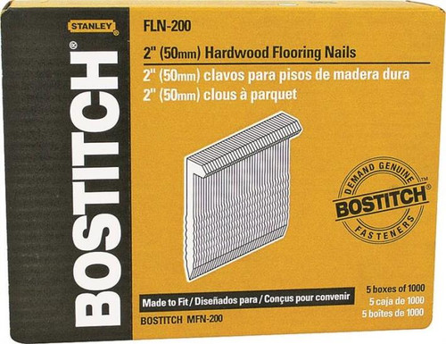 Stanley Bostitch- Flooring Nail- 2"- L Shaped- 1-000 Pack