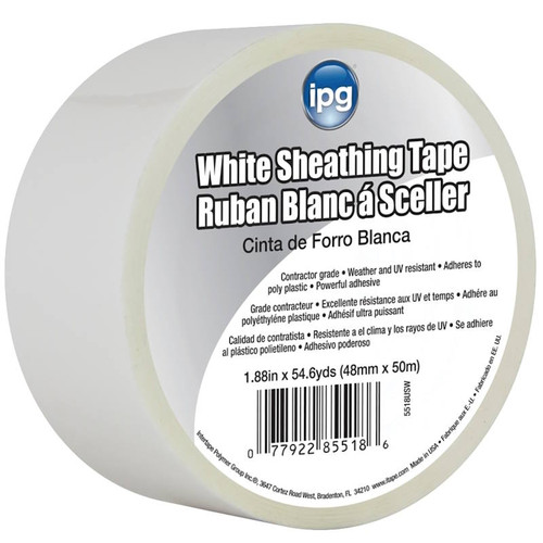 Sheathing Tape White- 1.88" x 54.6 Yards