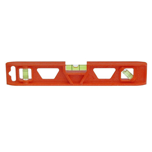 Torpedo Level- 9"- 3 Vials- 1 Level- 2 Plumb