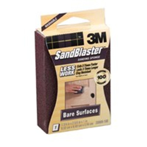 3M- Sanding Sponge- 100 Grit