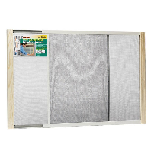 Window Screen- Adjustable- 18" x 21 - 37"