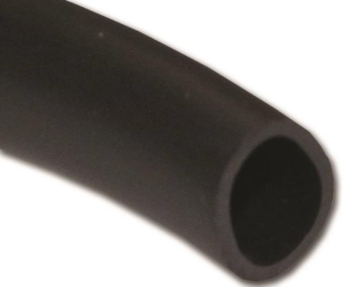 Vinyl Tubing- Black- 3/8" ID x 1/2" OD- 1'